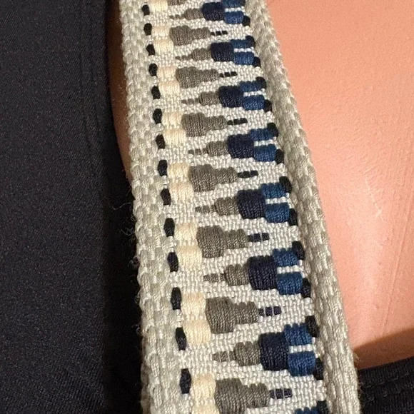 Travelon Boho Quilted RFID Blocking Belt Bag Crossbody quilted black Adj Strap - Picture 6 of 15